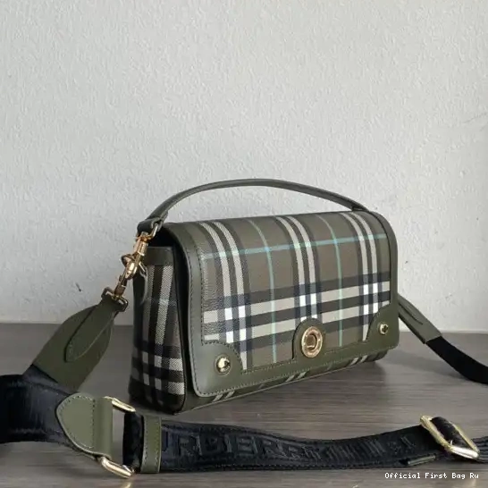 Official FirstBag Ru Handle BURBERRY Top Note Bag-24*8*14cm 0520